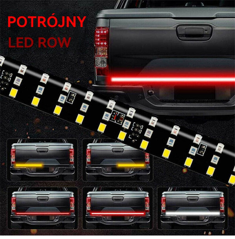 🔥【Kup 1, a 1 dostaniesz gratis】【3M】Trójkolorowy tylny pasek świetlny do samochodu