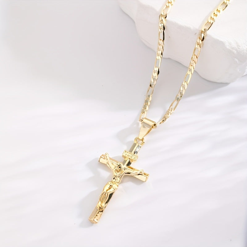 ✝️✨【Kup jeden, a drugi dostaniesz gratis】✝️Naszyjnik z krzyżem Jezusa