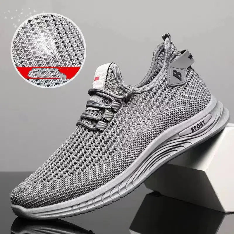 🔥💥👞【Tallas 39-46】Nuevas zapatillas deportivas casuales de malla transpirable antideslizante para hombre (modelo 2026)