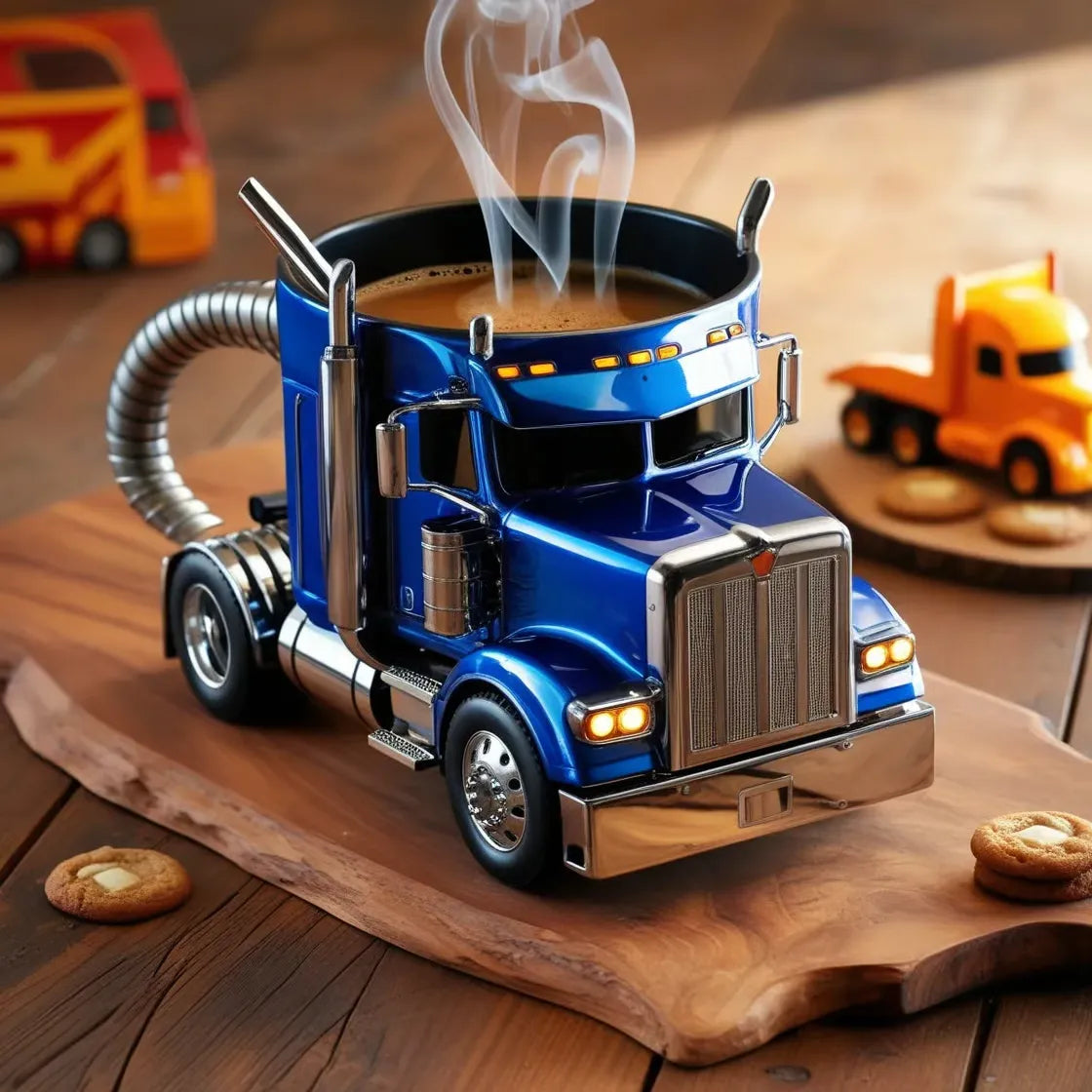 🚛【50% zniżki】Ręcznie robiony kubek do kawy w kształcie ciężarówki