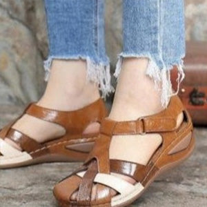✨🩰【Poletna posebna ponudba】【Velikosti 35-43】Udobni ženski rimski sandali, mehko usnje - časovno omejena ponudba