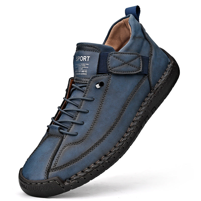 🔥【50% OFF】【38-48】Ležérní pánská obuv pro volný čas, pracovní obuv, outdoorová obuv, šitá obuv