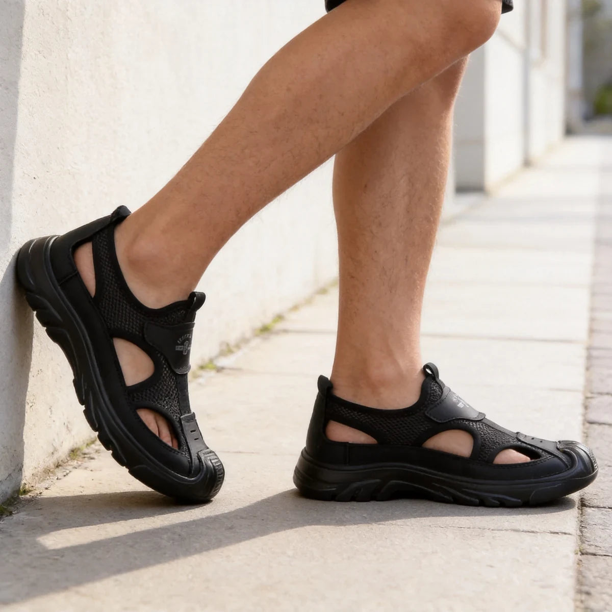 👟Letnia oferta specjalna🏆【Rozmiary 38-46】Nowe letnie męskie sandały antypoślizgowe, lekkie obuwie sportowe i codzienne