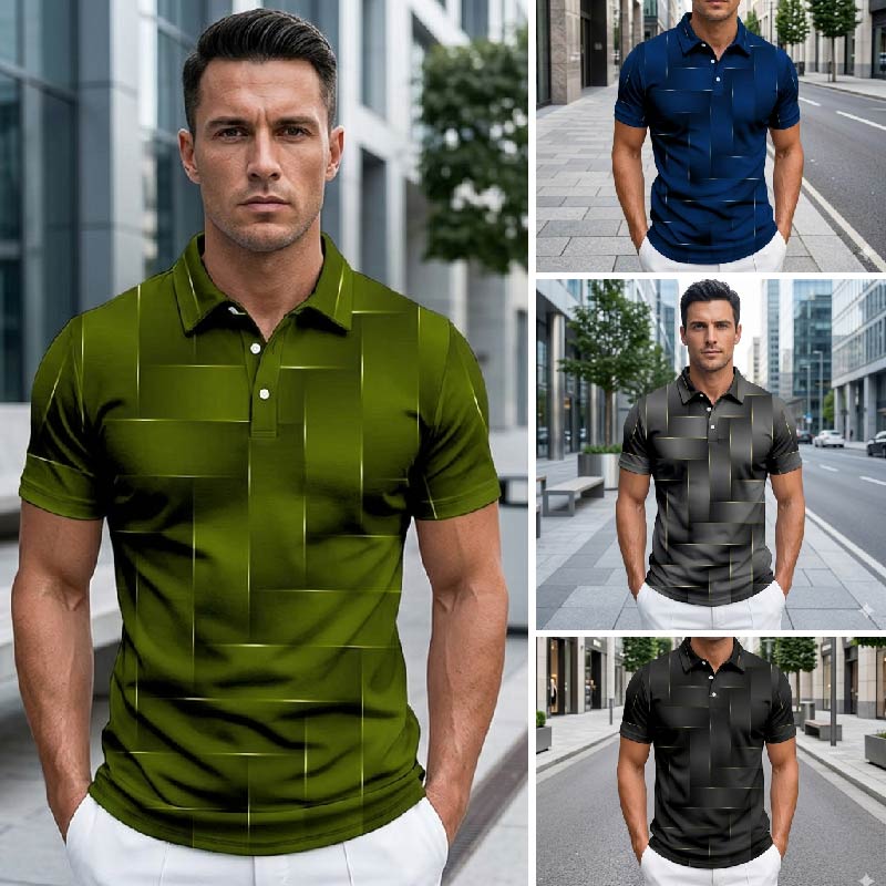✨ Pánské polo tričko S–5XL – prodyšné, styl 2026 | -50%
