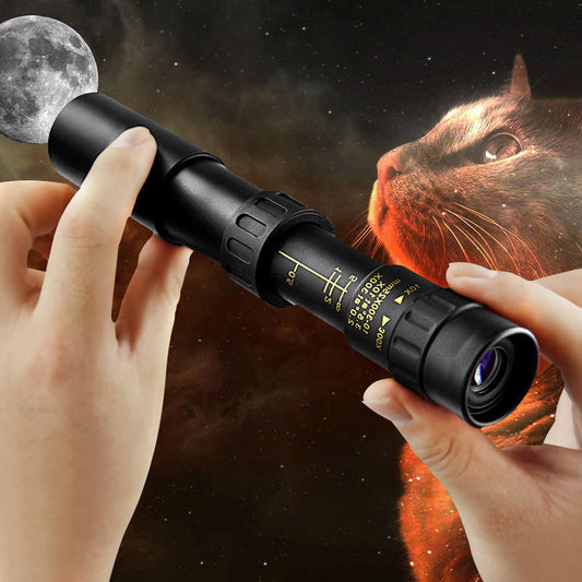 [🔥Výprodej] Přenosný dalekohled s jedním tubusem s HD rozlišením 10-300x